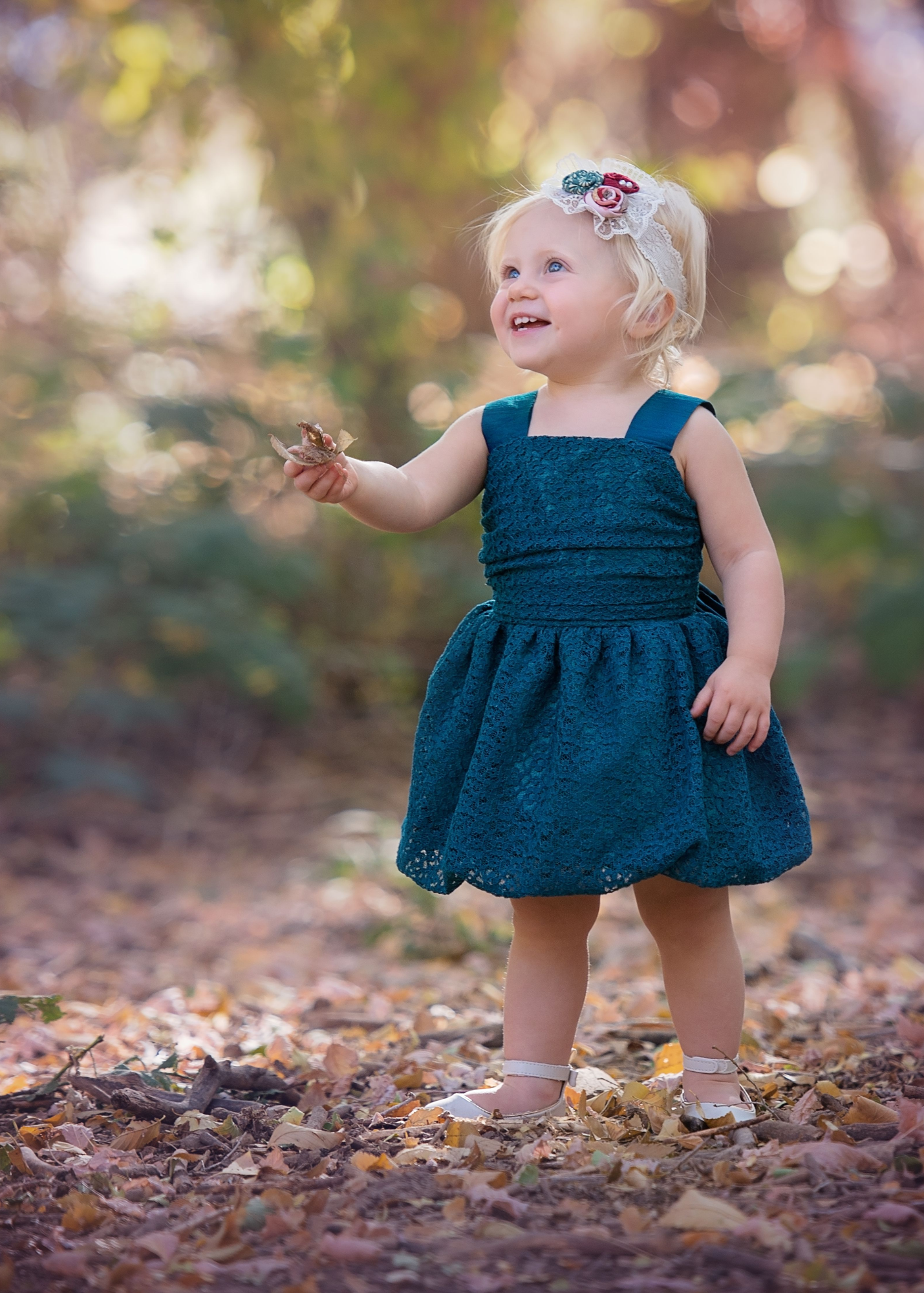 Teal Lace
