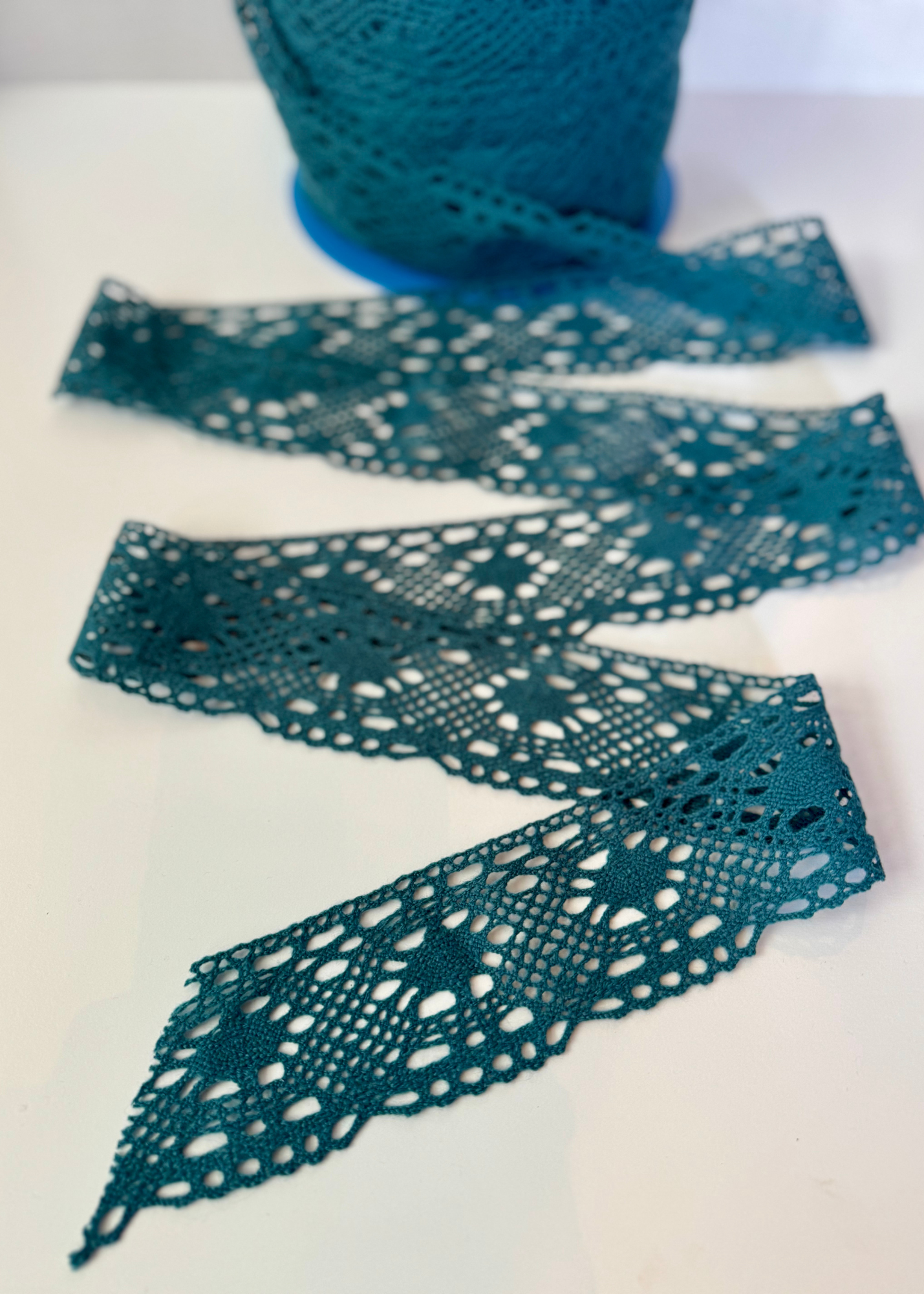Teal Lace