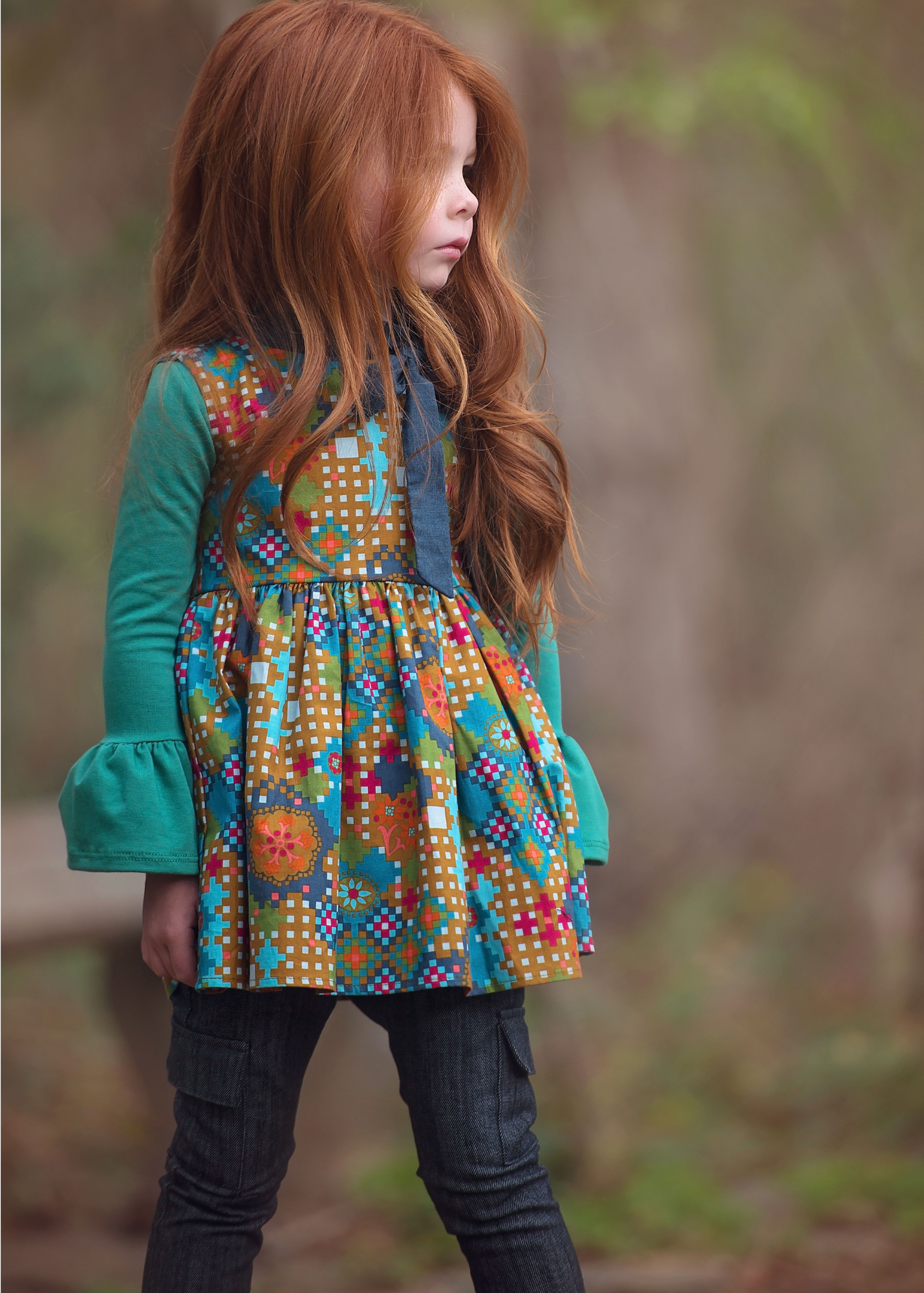 Teal Green Jersey Knit