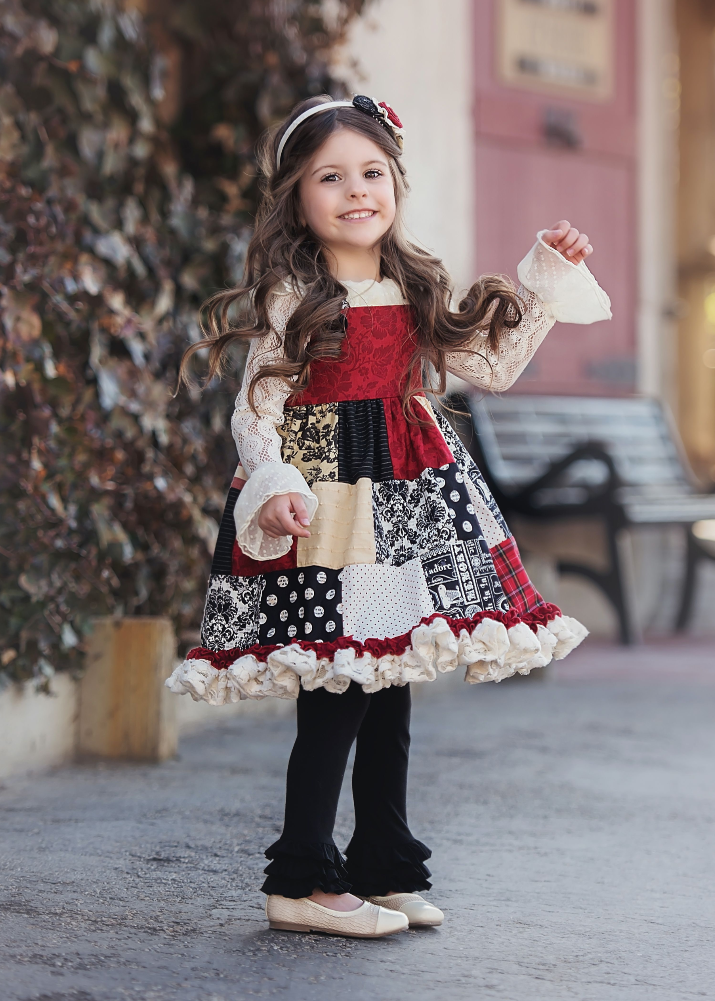 Floral Malmaison Red Rouge