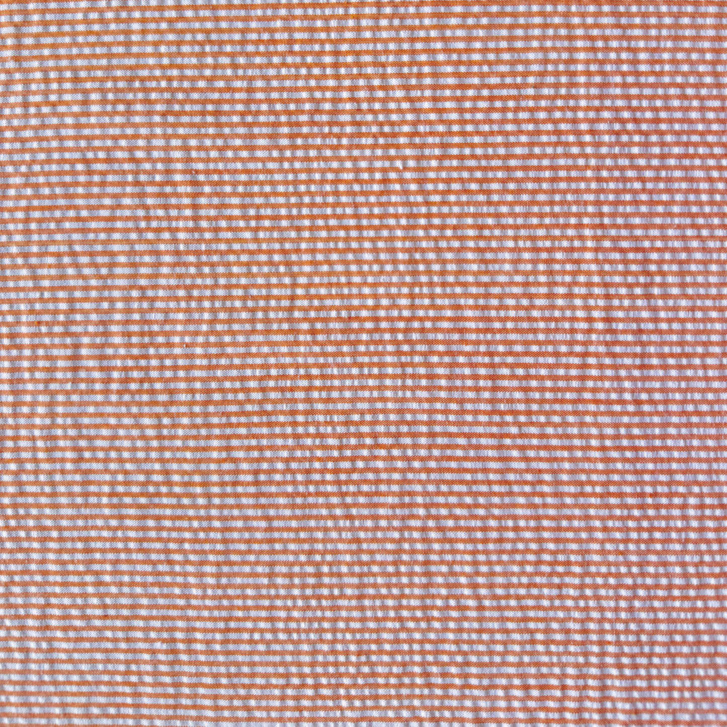 Coral & White Seersucker
