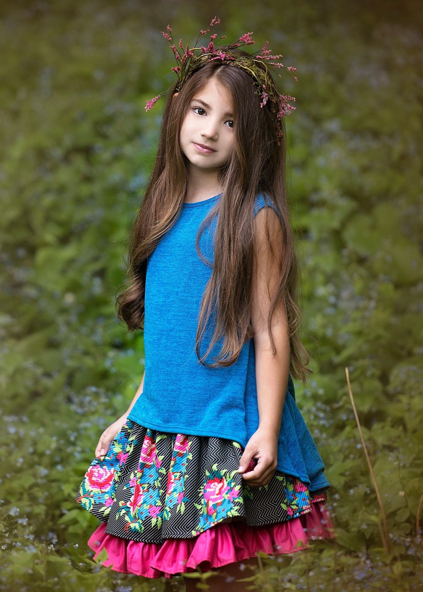 Blue/Bonnet Hacci -