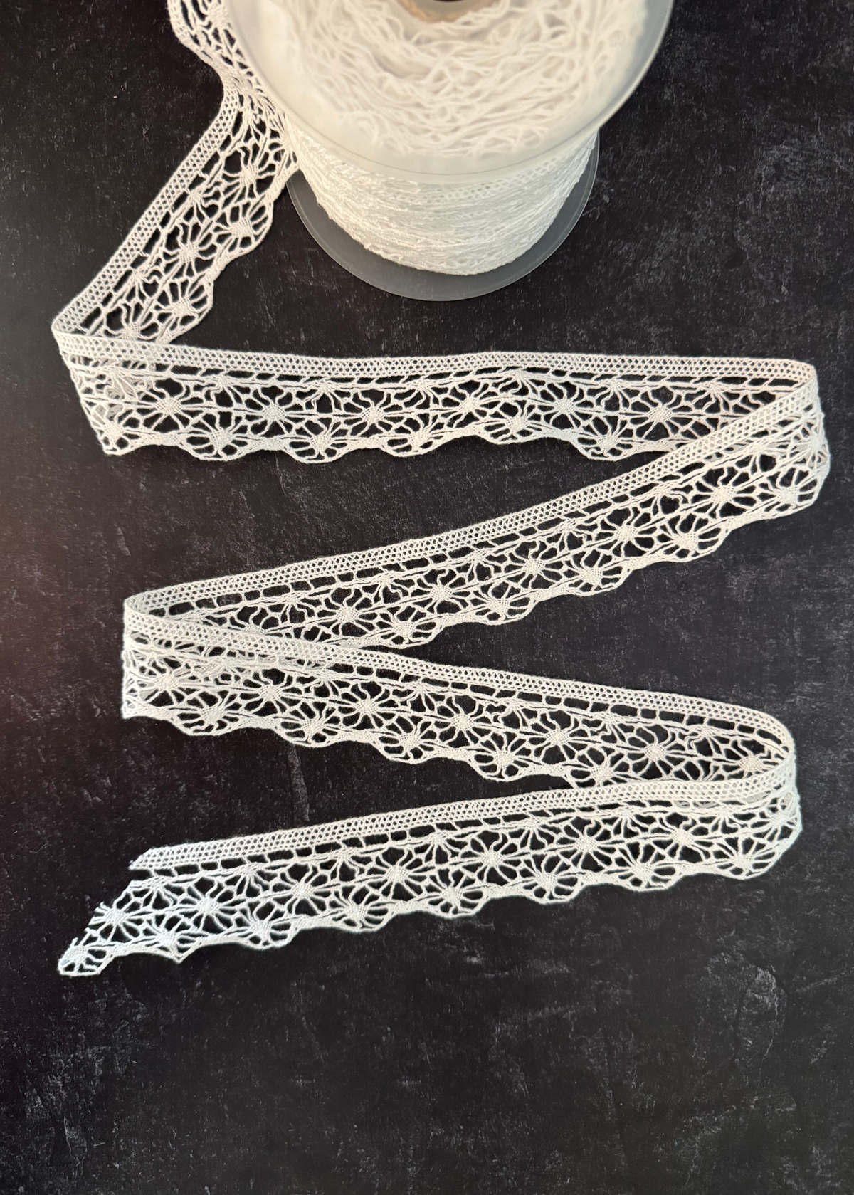 Ivory Cotton Cluny Lace