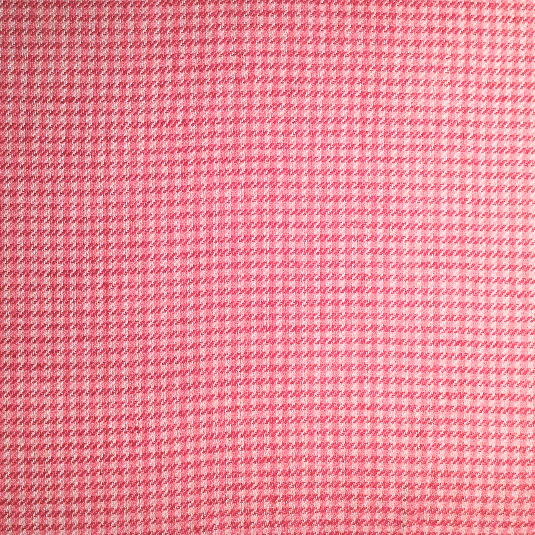 Pink Herringbone- Garden Gate Plaids -