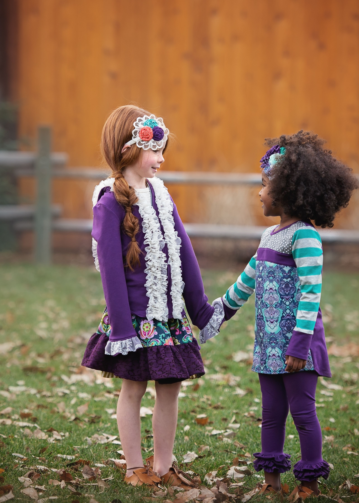 Purple French Terry Knit