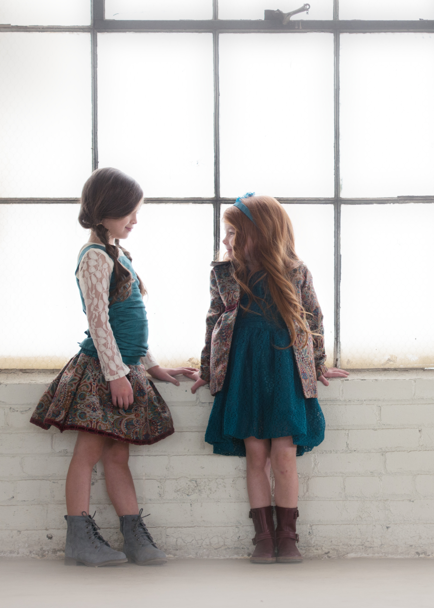 Teal Lace