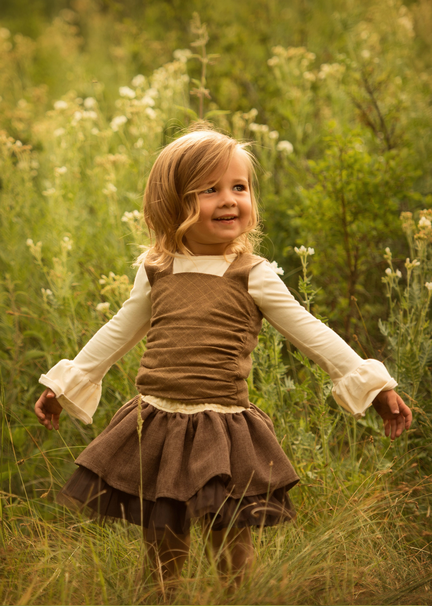 Brown Soft Burlap Fabric