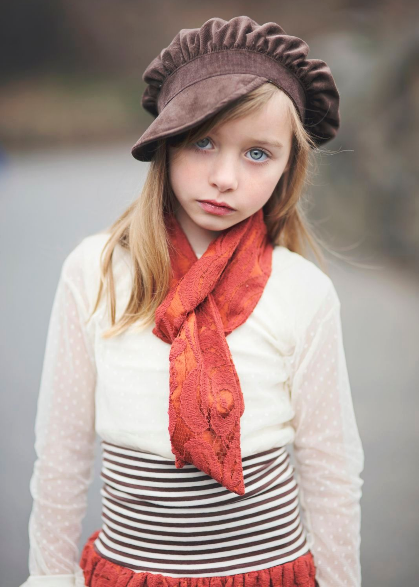 Copper Orange Radiance Silk
