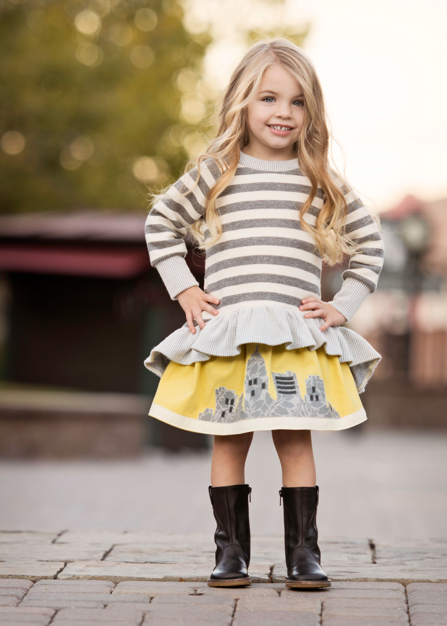 Yellow Stretch Twill