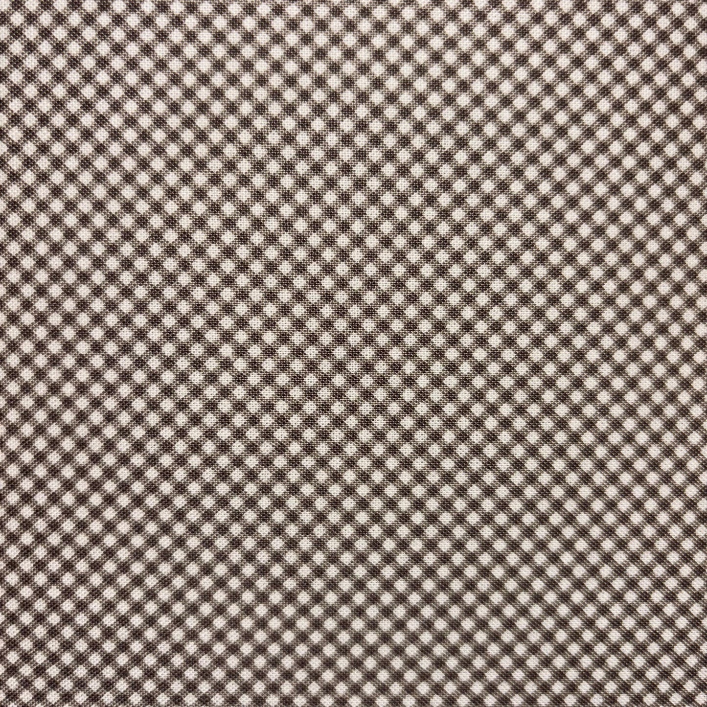 Gray and Ivory Gingham