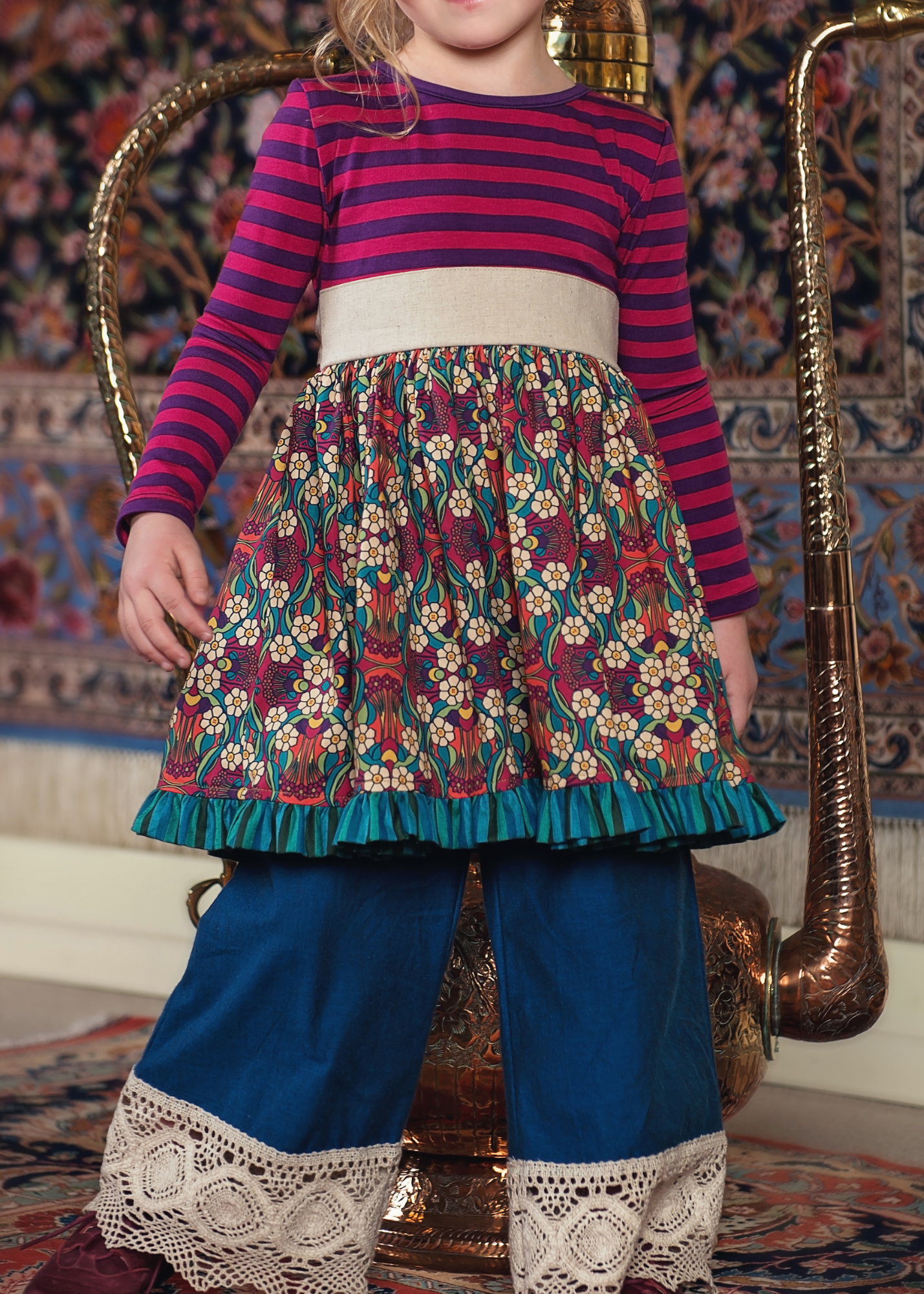 Persnickety Jewel Tone Medallion