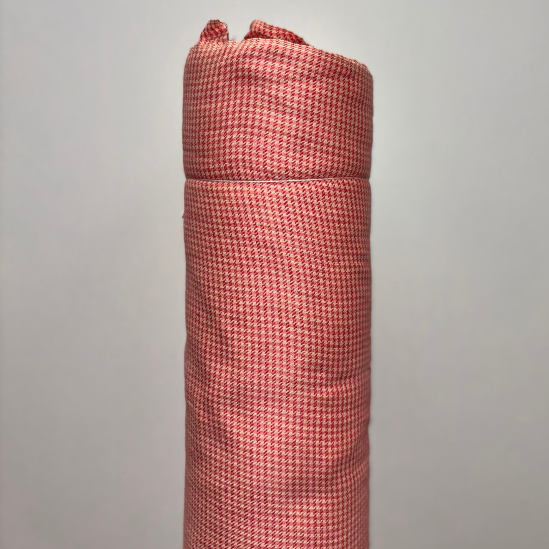 Pink Herringbone - Garden Gate Plaids - Bulk
