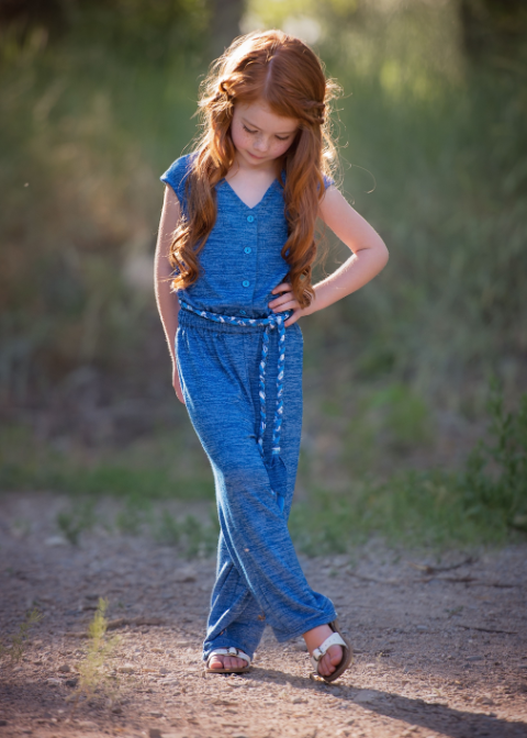 Blue Bonnet Hacci Knit-