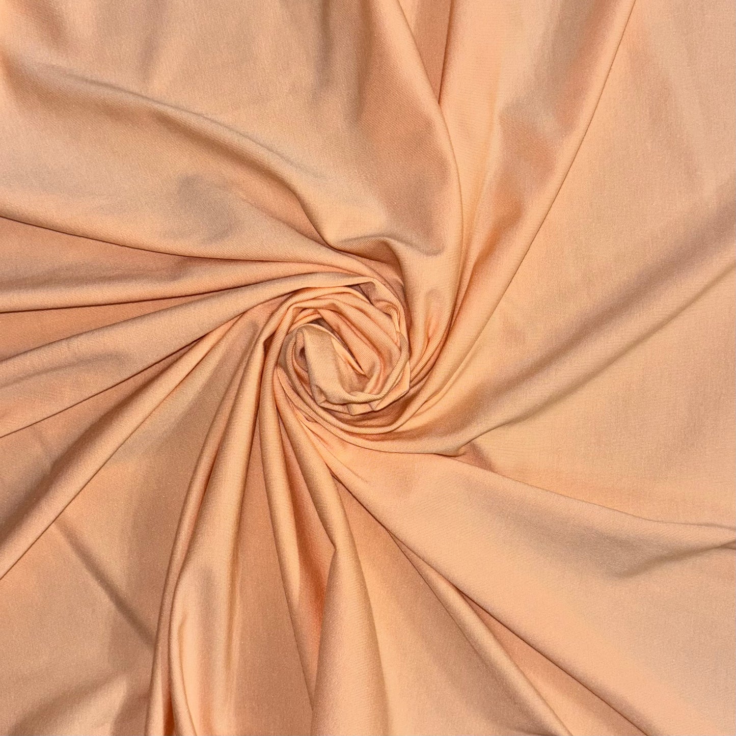 Peach Solid Jersey Knit