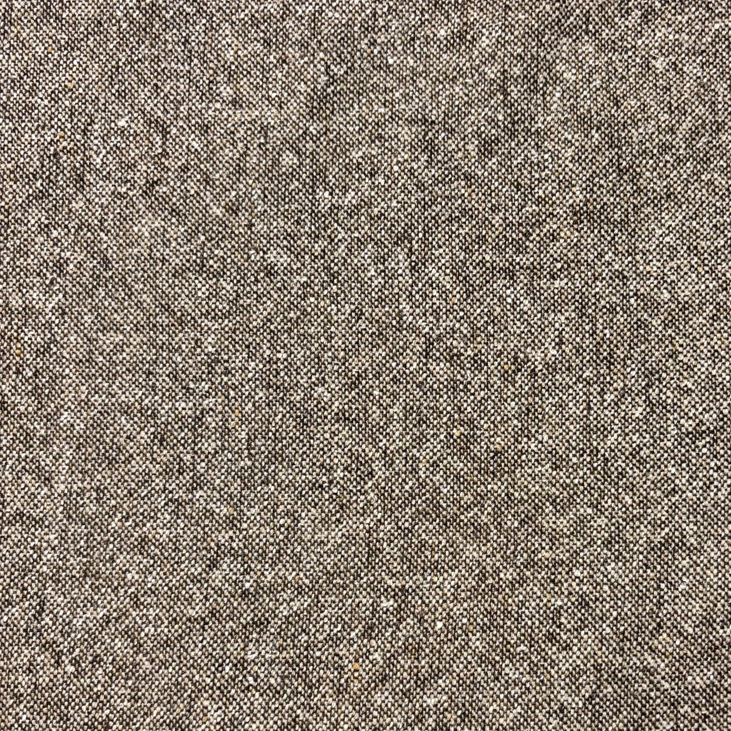 Brown and Cream Wool Tweed Blend