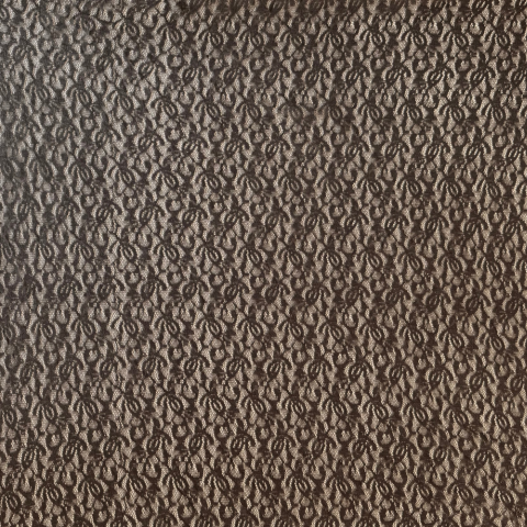 Gray Mesh Floral Stretch Lace