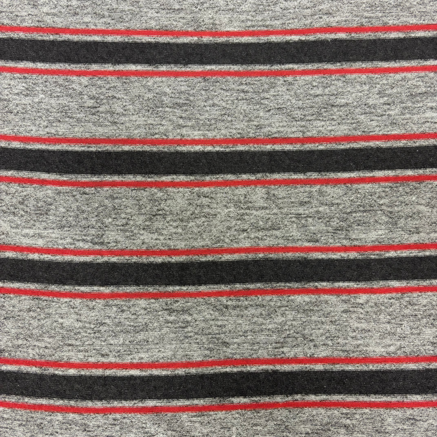 Grey Stripe Hacci Knit