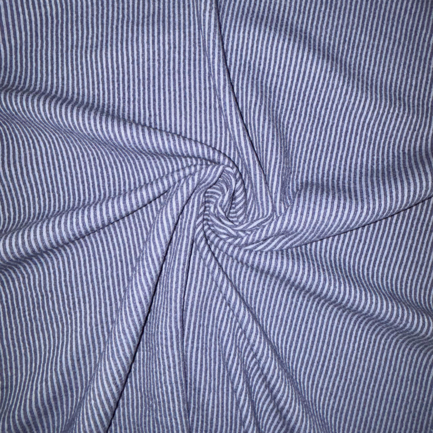 Indigo Stripe Cord Knit