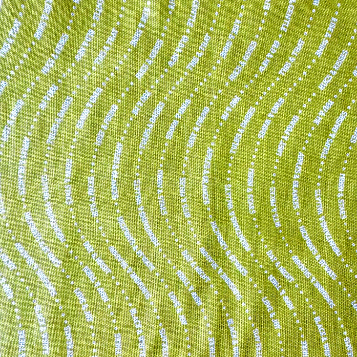 This and That wavy writing- green