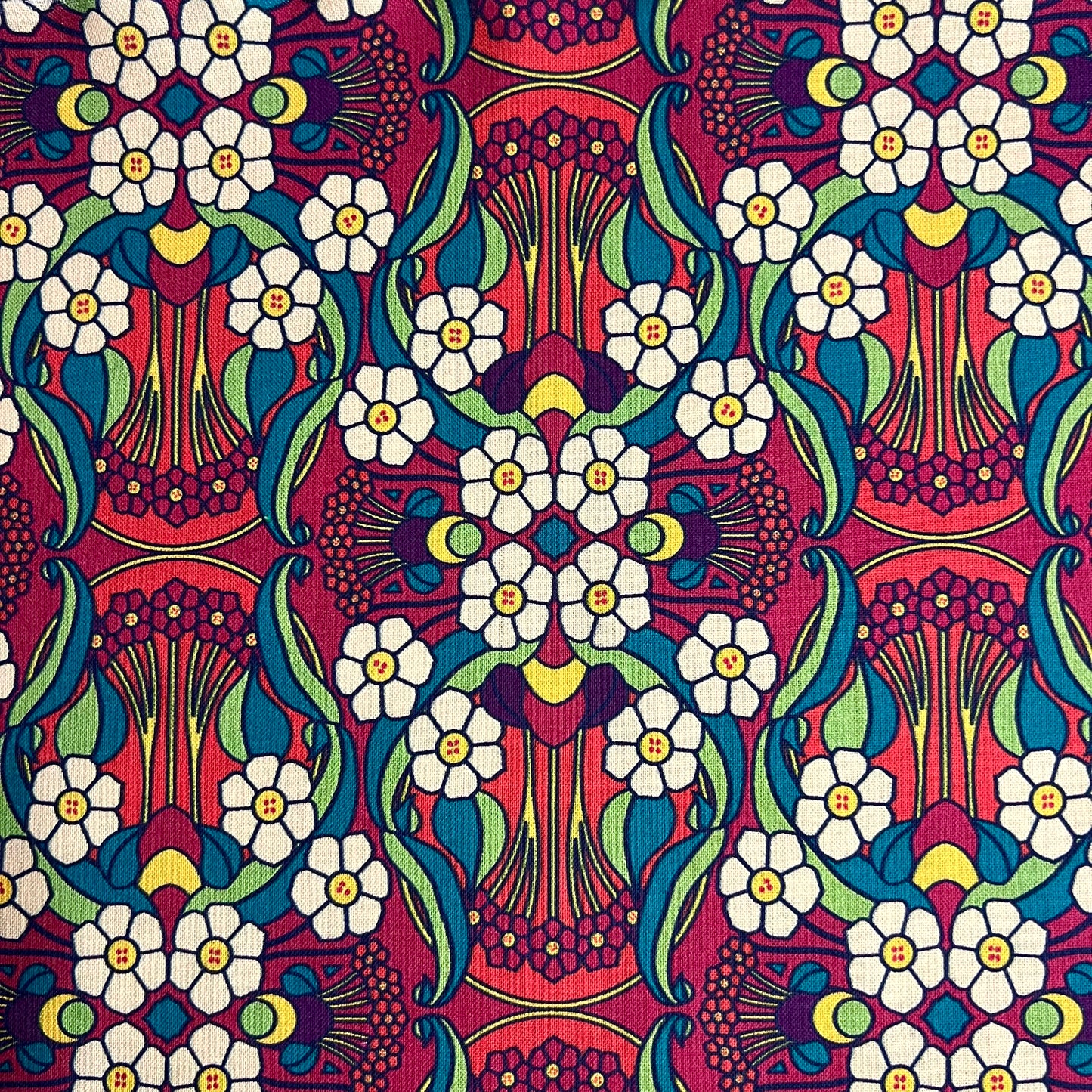 Persnickety Jewel Tone Medallion