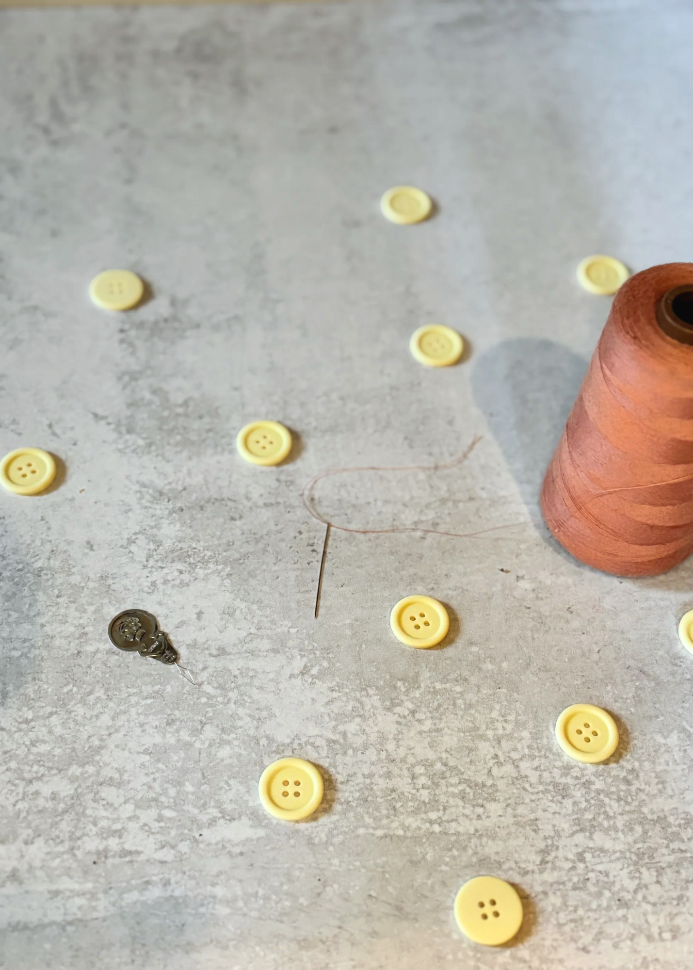 Buttery Cream Button