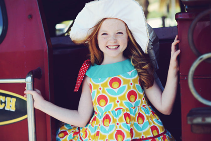 Persnickety Flower Bud - Poplin Fabric