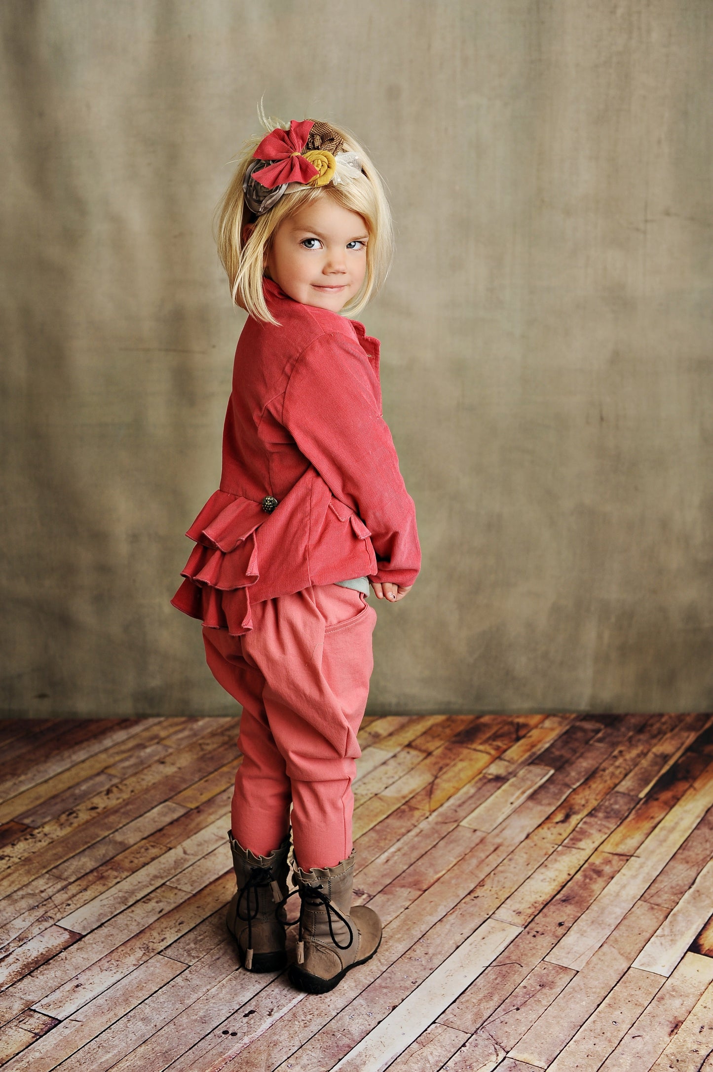 Pink Stretch Twill