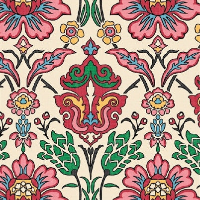 Old World Floral - Rayon Challis
