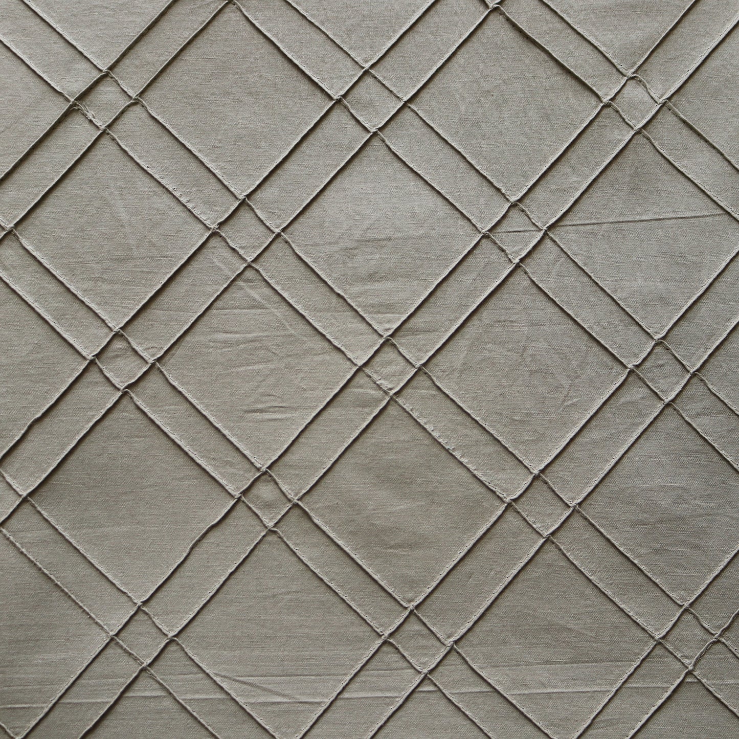 Pintuck in Charcoal -