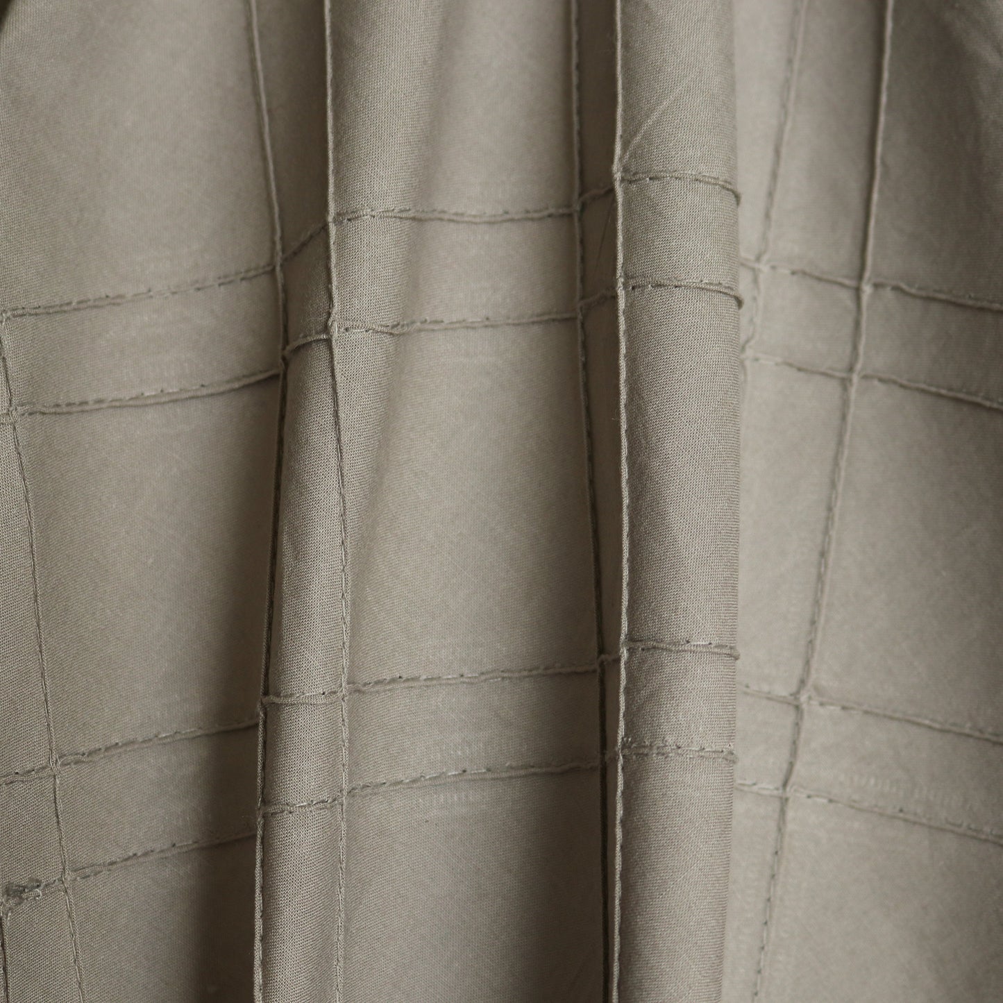 Pintuck in Charcoal -