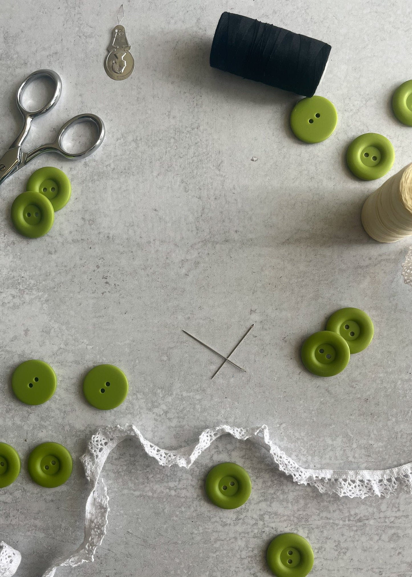 Apple Green button