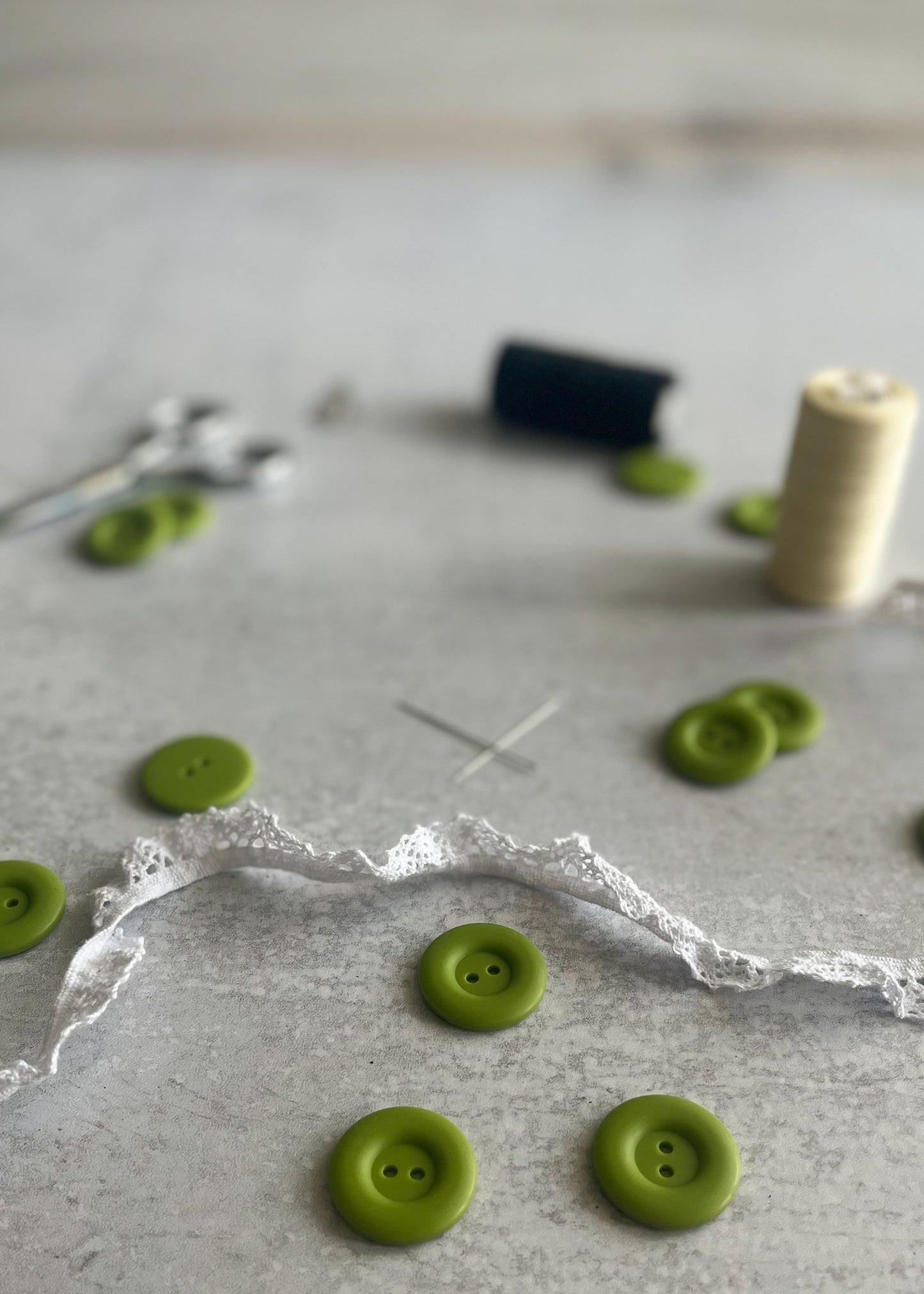 Apple Green button
