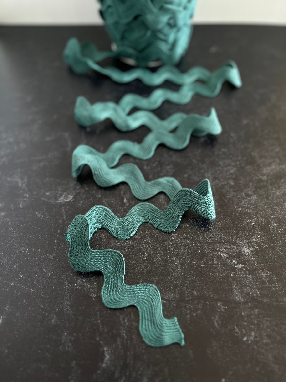 Deep Teal Ric Rac