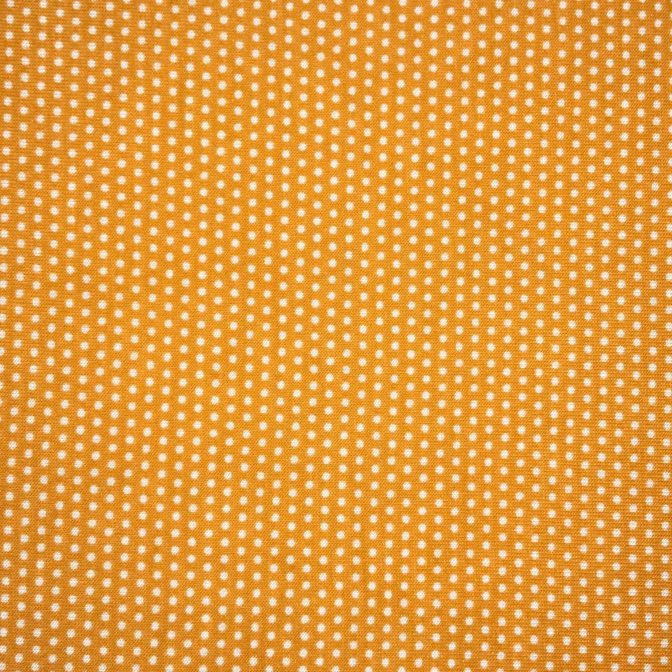 Persnickety- Orange Micro Dot - Twill -