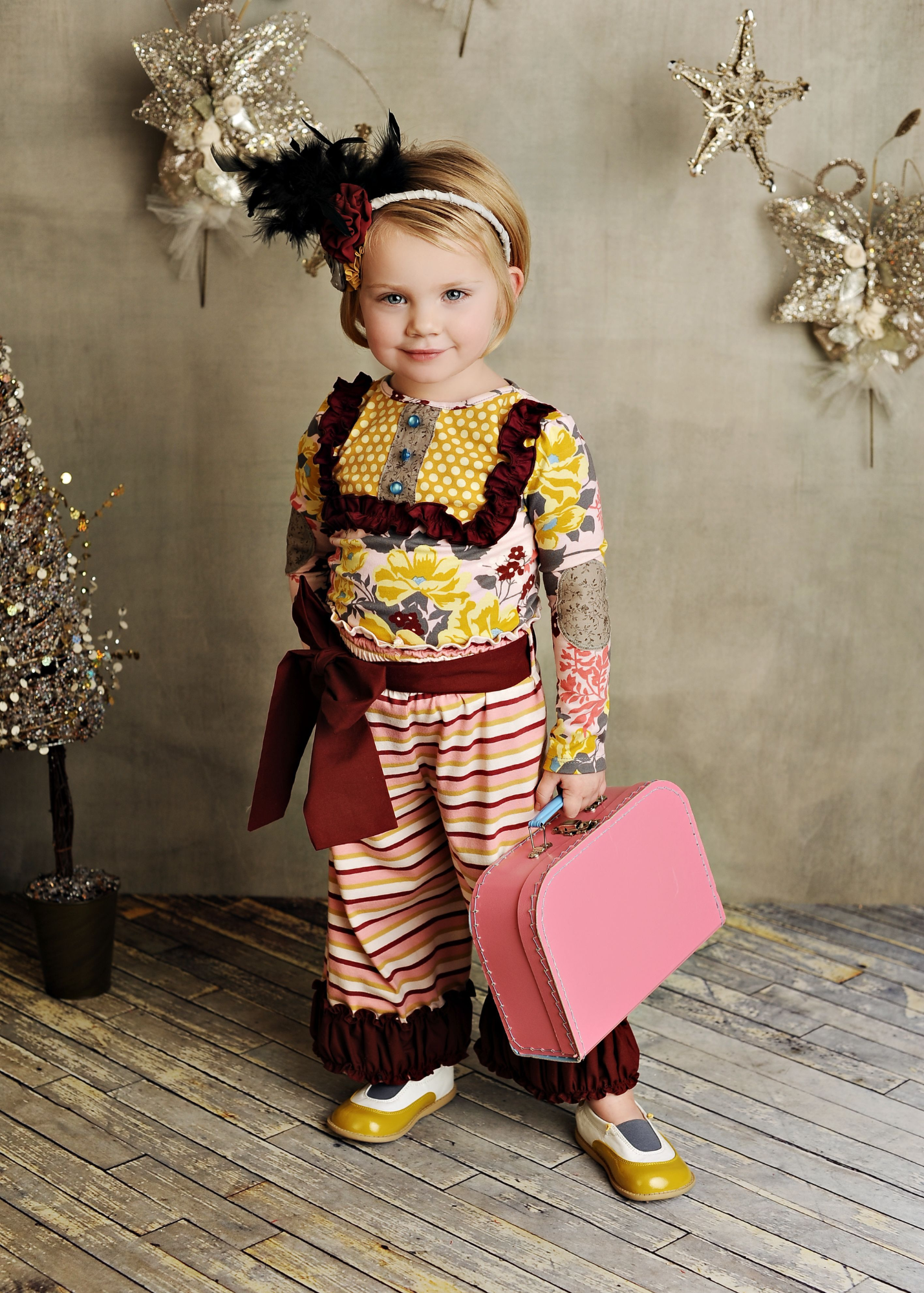 Pink Multi Stripe Jersey Knit