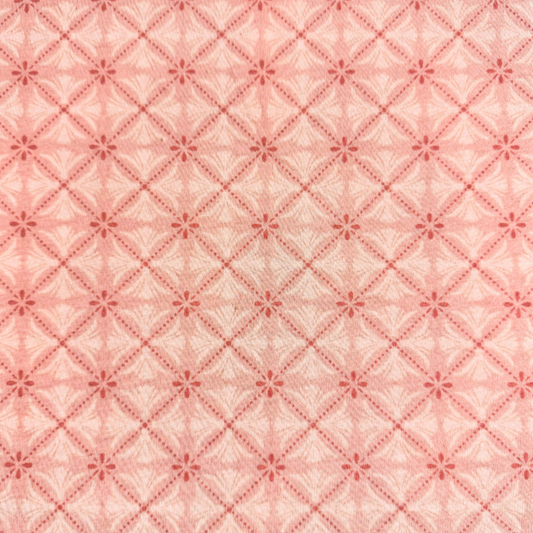 Pink Geometric Jersey Knit