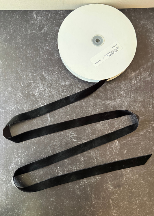 Black Velvet Ribbon Trim