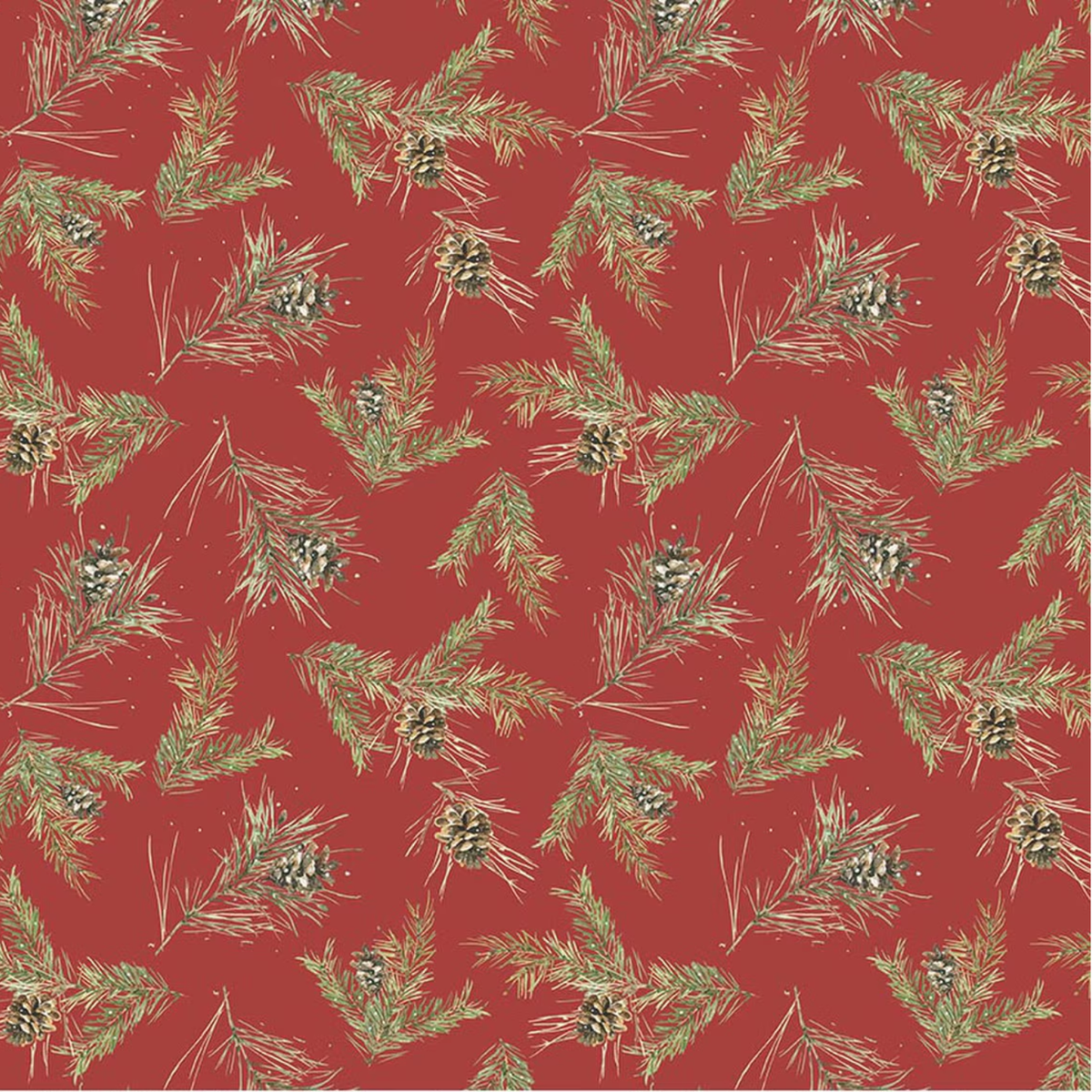 Gathered Pine — Cranberry