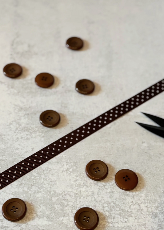 Brown Button