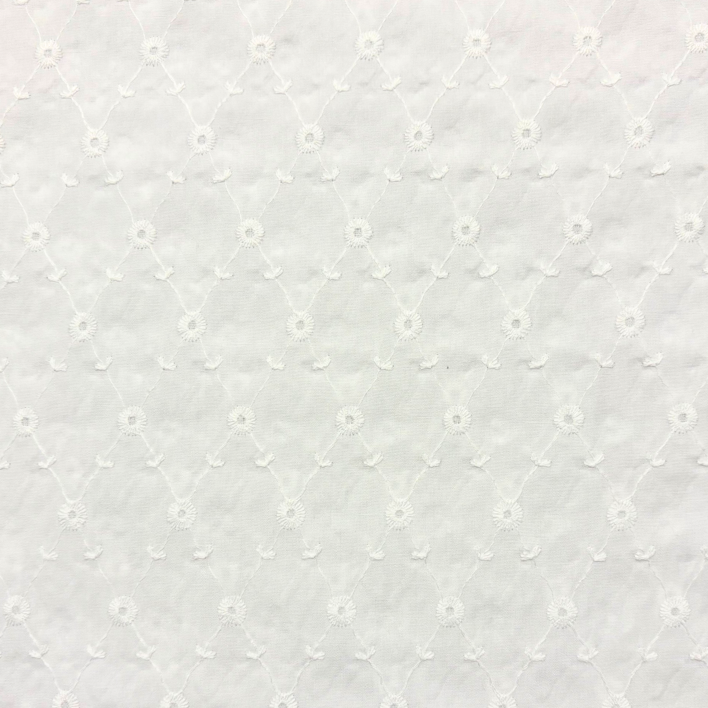 White Eyelet Floral
