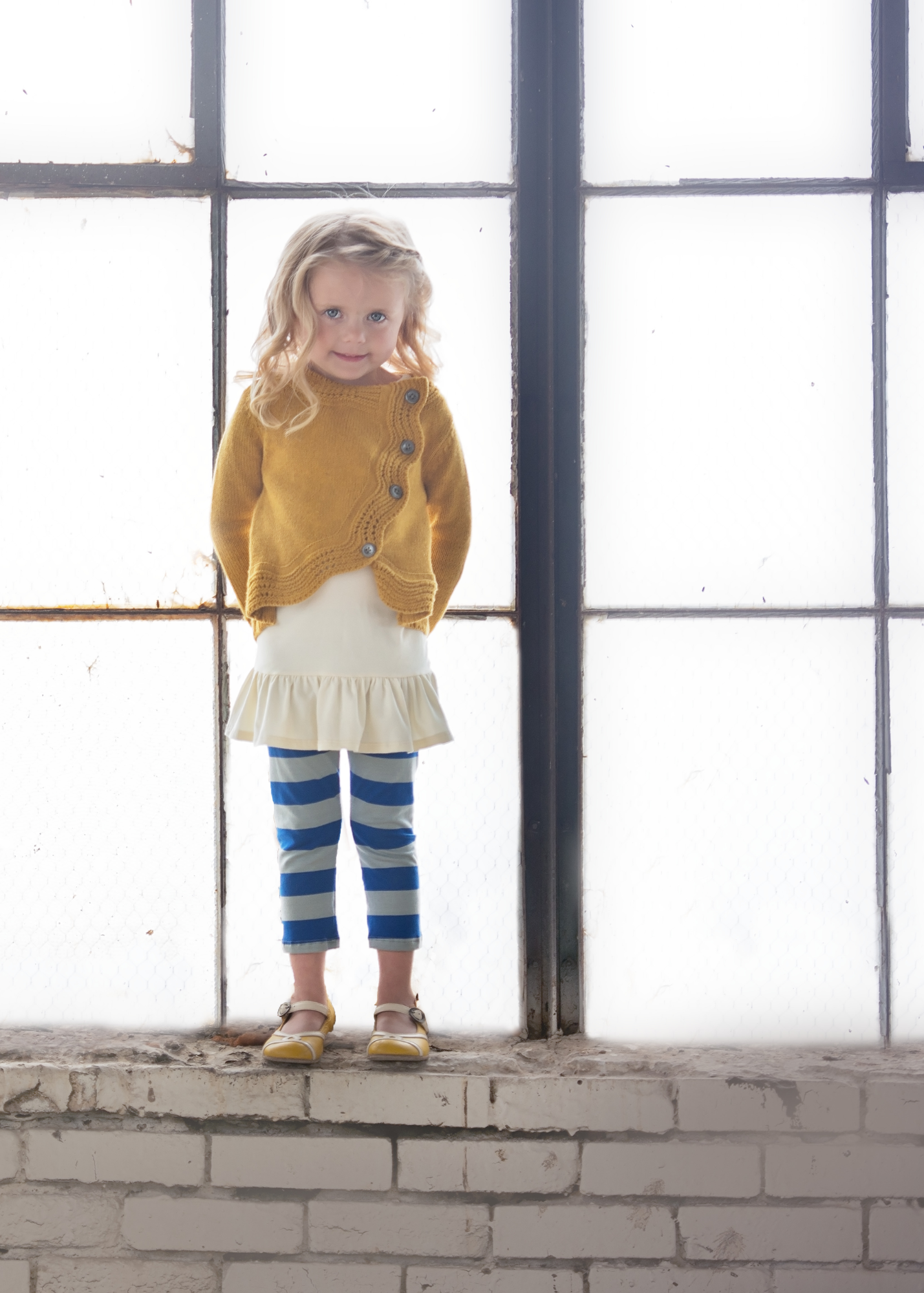 Royal & Gray Stripe Jersey Knit
