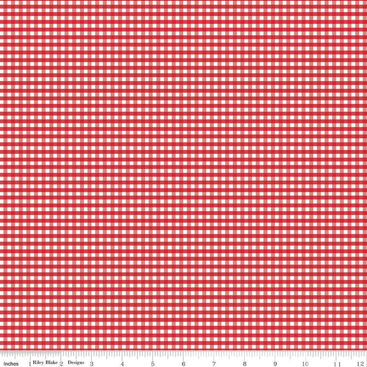 Classic Red Gingham
