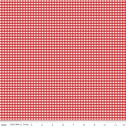 Classic Red Gingham