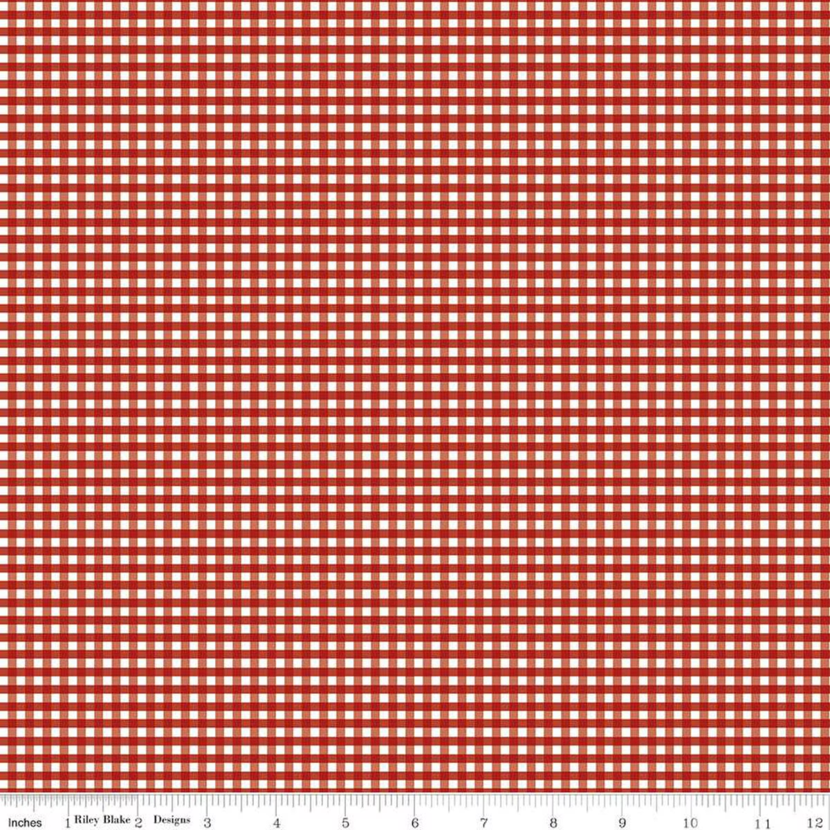 Barn Red Gingham