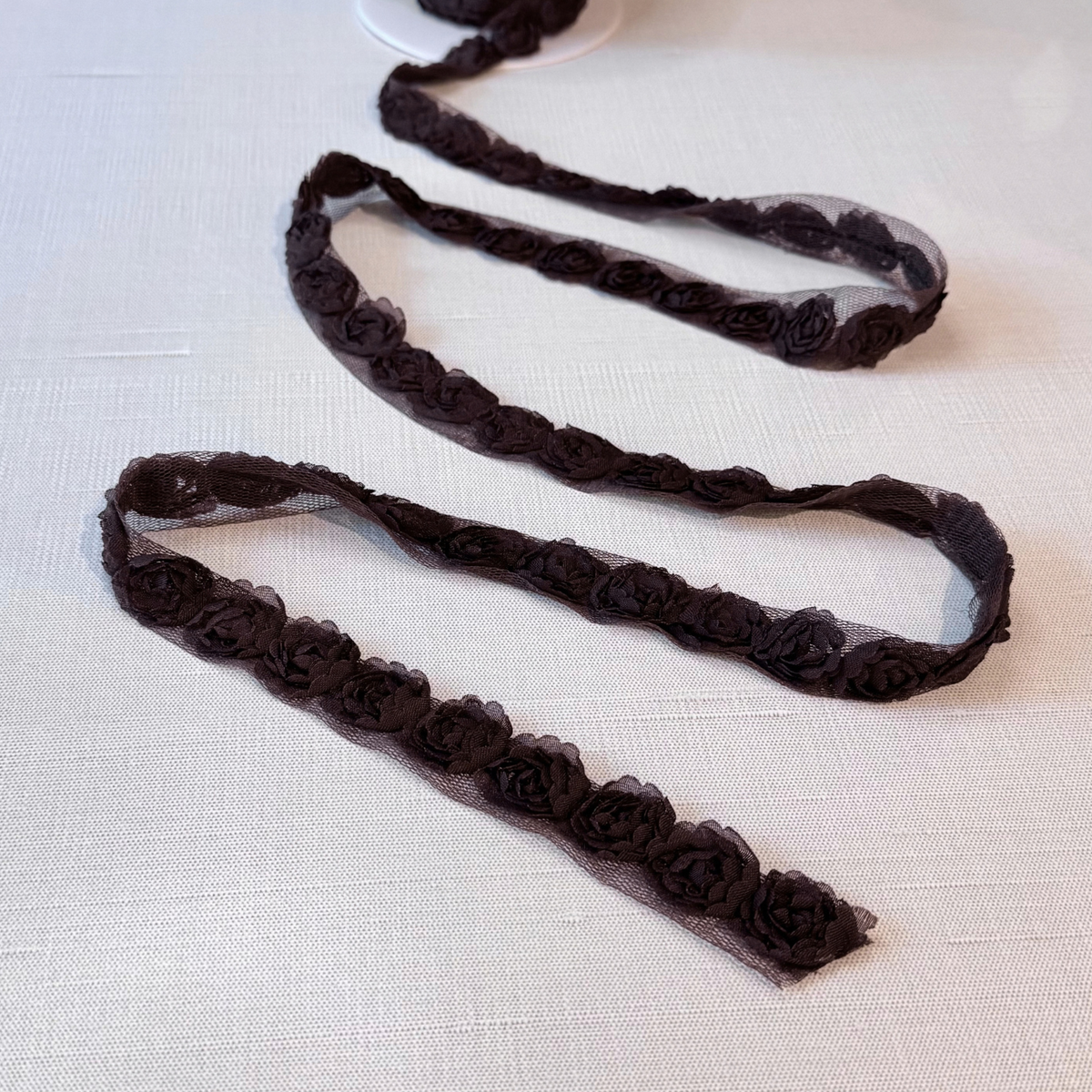 Brown Rose Trim