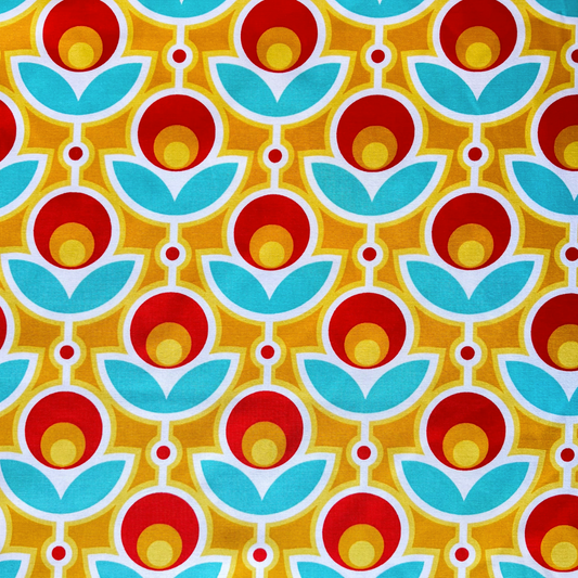 Persnickety Flower Bud - Poplin Fabric