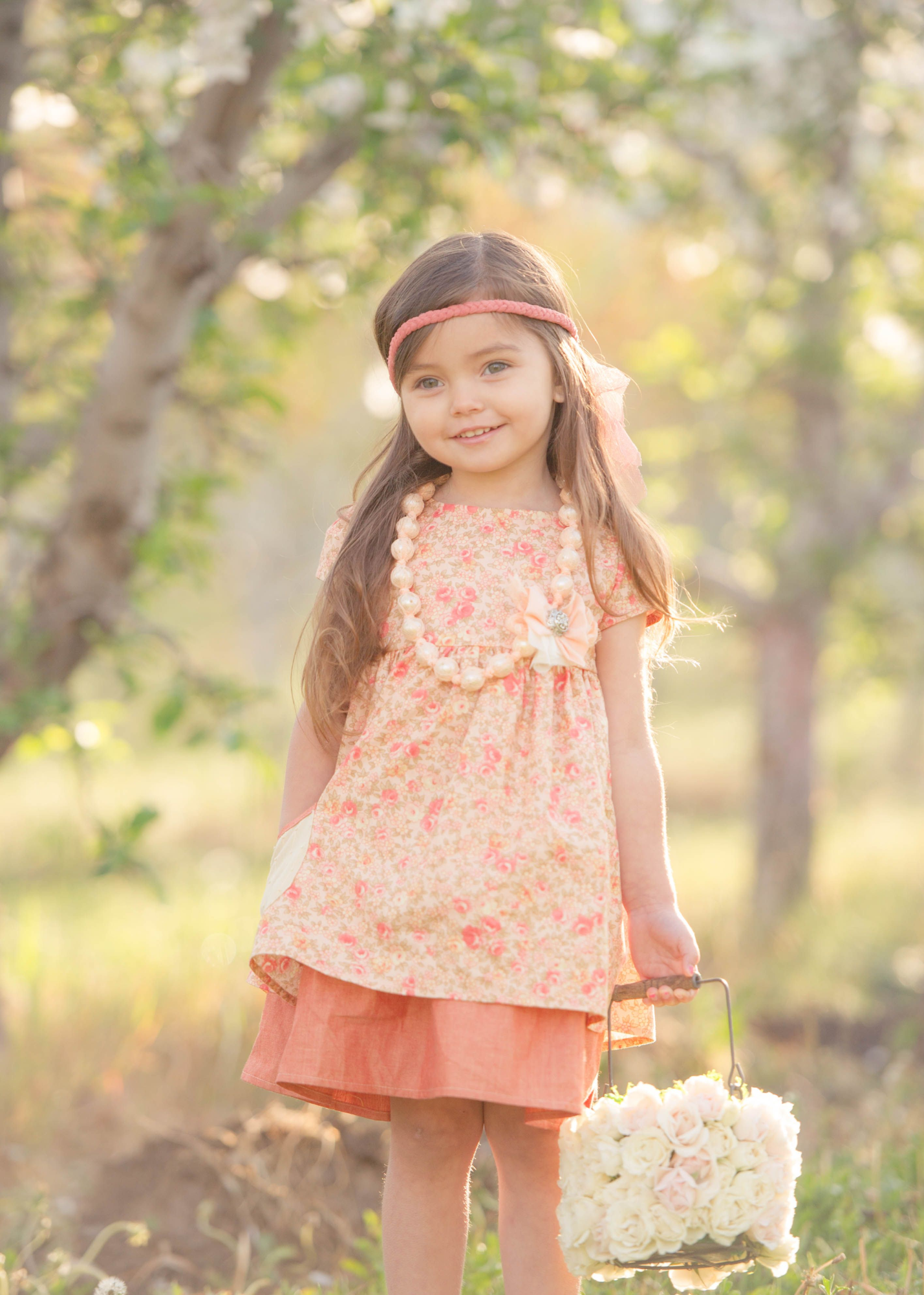 Carolina Chambray - Coral