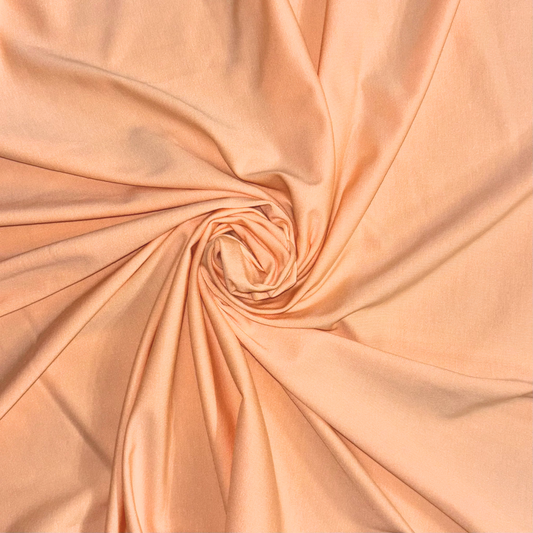 Peach Solid Jersey Knit
