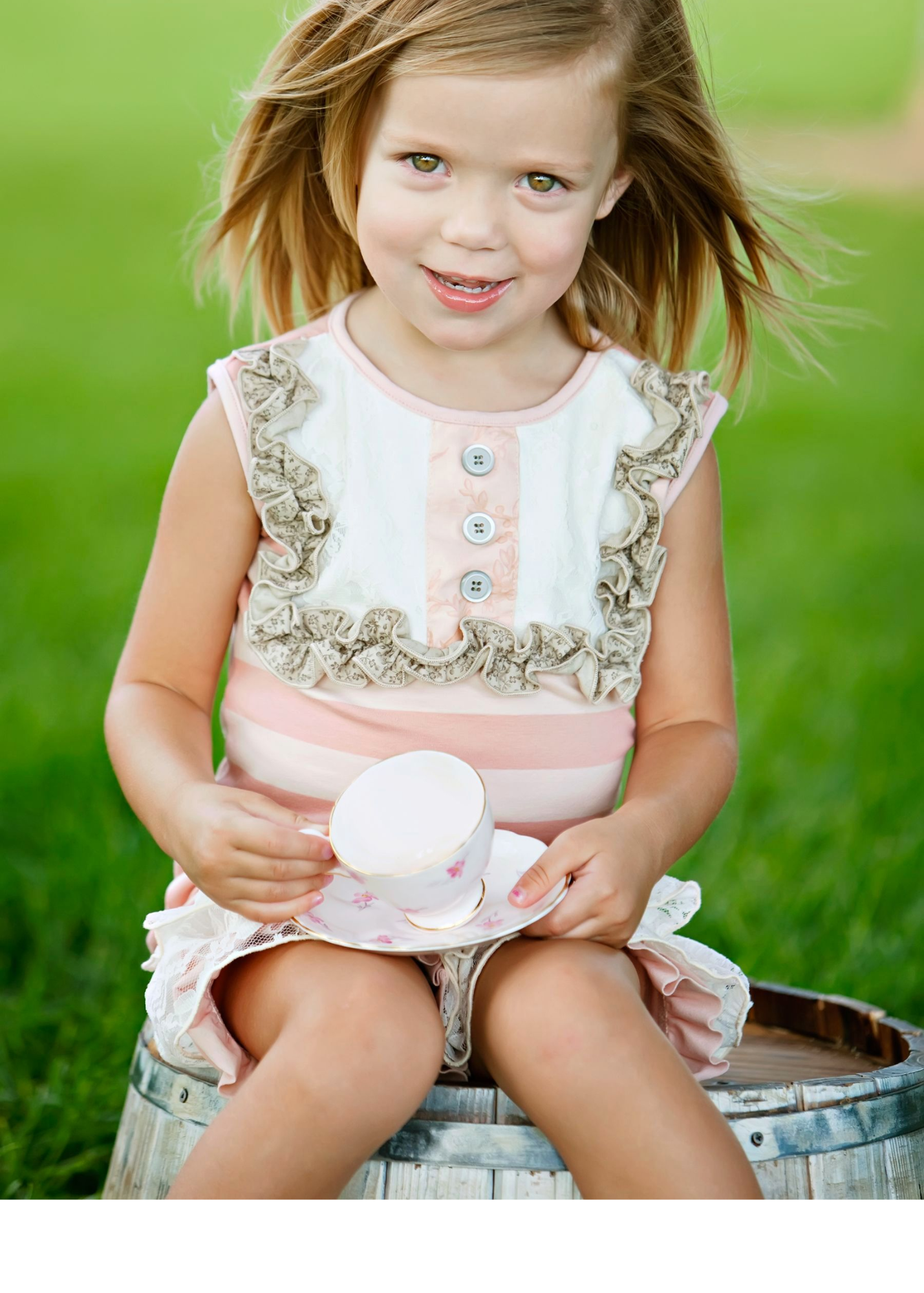 Tonal Pink Stripe Jersey Knit