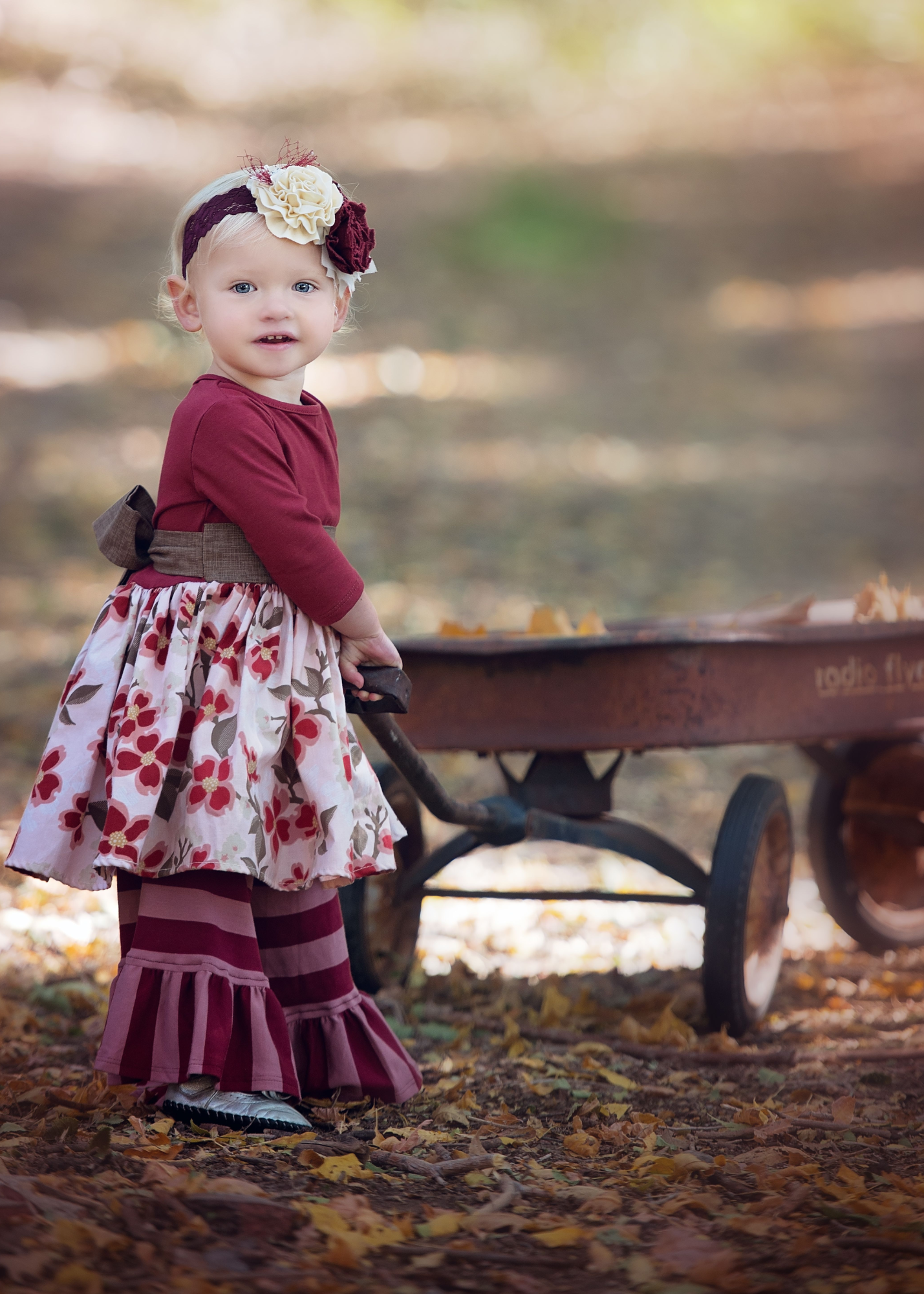 Deep Red Knit